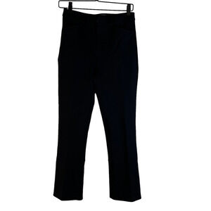 Anthropologie Essential Collection Womens Dress Career Pants Black High Rise 2